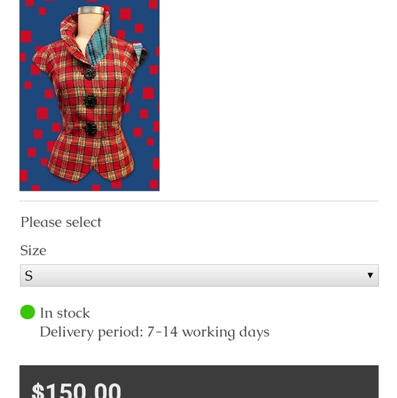 An Ren New York designer Vicci vest - Picture 7 of 7